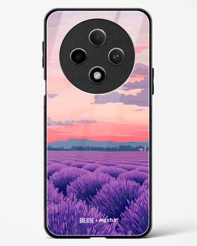 Lavender Fields Forever [BREATHE] Glass Case Phone Cover (Oppo)