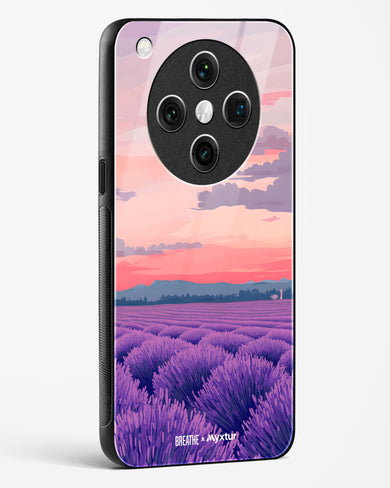 Lavender Fields Forever [BREATHE] Glass Case Phone Cover (Oppo)