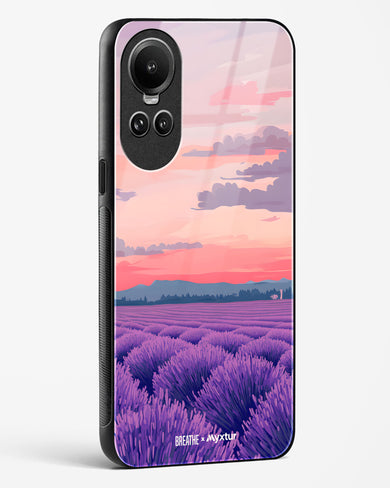 Lavender Fields Forever [BREATHE] Glass Case Phone Cover (Oppo)