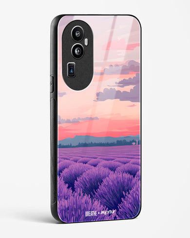 Lavender Fields Forever [BREATHE] Glass Case Phone Cover (Oppo)