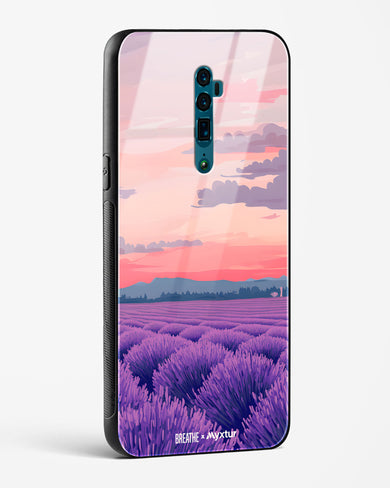 Lavender Fields Forever [BREATHE] Glass Case Phone Cover (Oppo)
