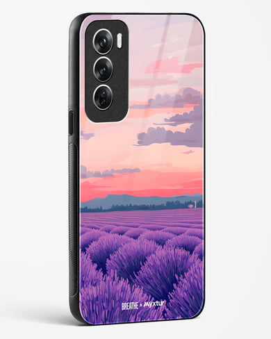 Lavender Fields Forever [BREATHE] Glass Case Phone Cover (Oppo)