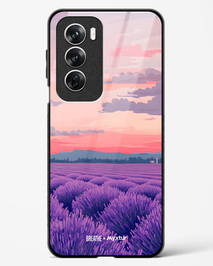 Lavender Fields Forever [BREATHE] Glass Case Phone Cover (Oppo)