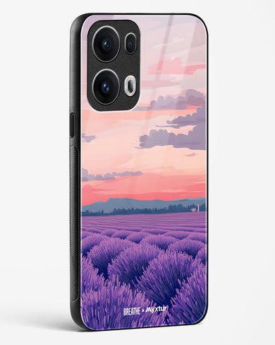 Lavender Fields Forever [BREATHE] Glass Case Phone Cover (Oppo)