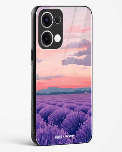 Lavender Fields Forever [BREATHE] Glass Case Phone Cover (Oppo)