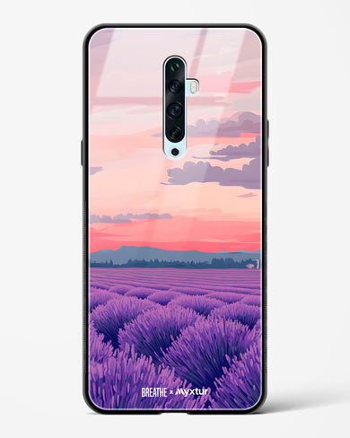 Lavender Fields Forever [BREATHE] Glass Case Phone Cover (Oppo)