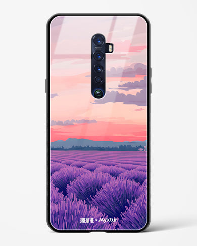 Lavender Fields Forever [BREATHE] Glass Case Phone Cover (Oppo)