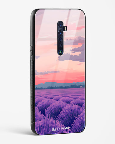 Lavender Fields Forever [BREATHE] Glass Case Phone Cover (Oppo)