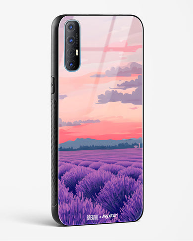 Lavender Fields Forever [BREATHE] Glass Case Phone Cover (Oppo)