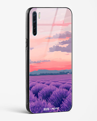 Lavender Fields Forever [BREATHE] Glass Case Phone Cover (Oppo)