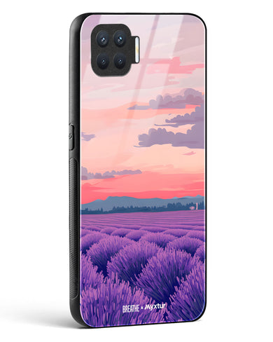 Lavender Fields Forever [BREATHE] Glass Case Phone Cover (Oppo)