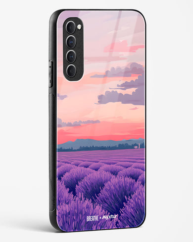 Lavender Fields Forever [BREATHE] Glass Case Phone Cover (Oppo)