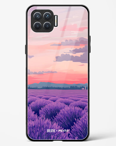 Lavender Fields Forever [BREATHE] Glass Case Phone Cover (Oppo)