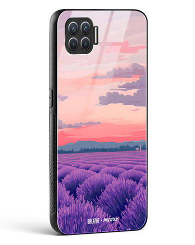 Lavender Fields Forever [BREATHE] Glass Case Phone Cover (Oppo)