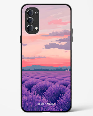 Lavender Fields Forever [BREATHE] Glass Case Phone Cover (Oppo)