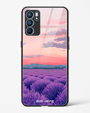 Lavender Fields Forever [BREATHE] Glass Case Phone Cover (Oppo)