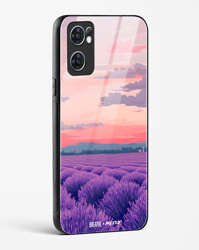 Lavender Fields Forever [BREATHE] Glass Case Phone Cover (Oppo)
