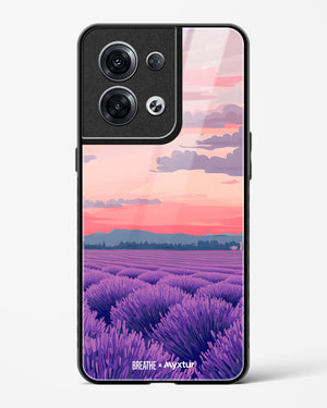 Lavender Fields Forever [BREATHE] Glass Case Phone Cover (Oppo)