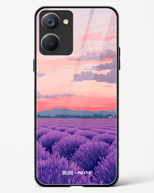 Lavender Fields Forever [BREATHE] Glass Case Phone Cover (Realme)