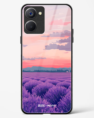 Lavender Fields Forever [BREATHE] Glass Case Phone Cover (Realme)