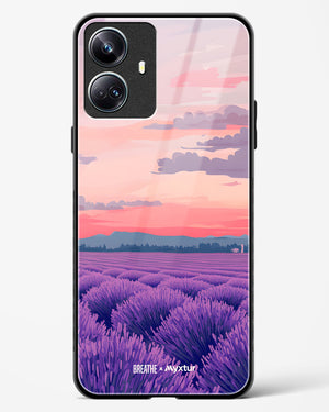 Lavender Fields Forever [BREATHE] Glass Case Phone Cover (Realme)