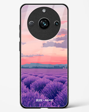 Lavender Fields Forever [BREATHE] Glass Case Phone Cover (Realme)
