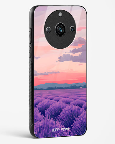 Lavender Fields Forever [BREATHE] Glass Case Phone Cover (Realme)