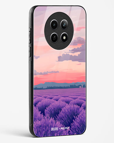 Lavender Fields Forever [BREATHE] Glass Case Phone Cover (Realme)