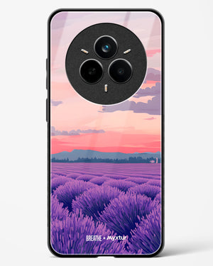Lavender Fields Forever [BREATHE] Glass Case Phone Cover (Realme)
