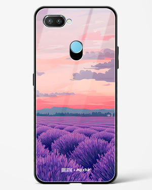 Lavender Fields Forever [BREATHE] Glass Case Phone Cover (Realme)