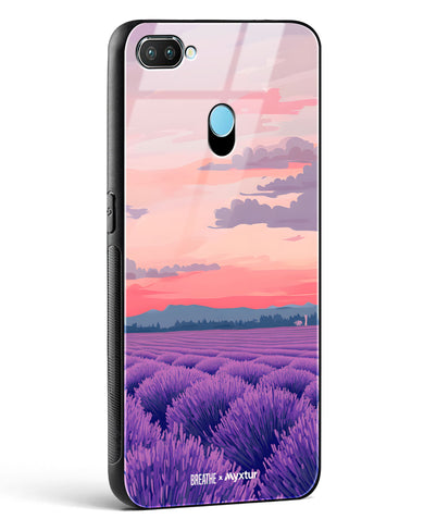 Lavender Fields Forever [BREATHE] Glass Case Phone Cover (Realme)