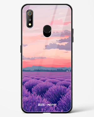 Lavender Fields Forever [BREATHE] Glass Case Phone Cover (Realme)