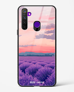 Lavender Fields Forever [BREATHE] Glass Case Phone Cover (Realme)