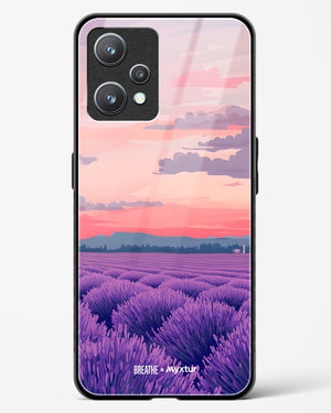 Lavender Fields Forever [BREATHE] Glass Case Phone Cover (Realme)