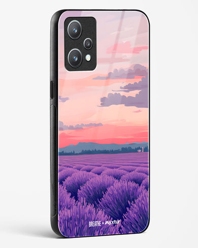 Lavender Fields Forever [BREATHE] Glass Case Phone Cover (Realme)