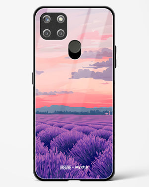 Lavender Fields Forever [BREATHE] Glass Case Phone Cover (Realme)