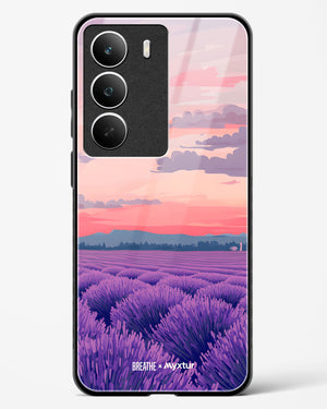 Lavender Fields Forever [BREATHE] Glass Case Phone Cover (Realme)