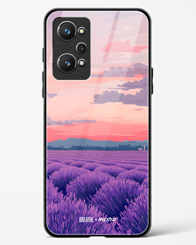 Lavender Fields Forever [BREATHE] Glass Case Phone Cover (Realme)