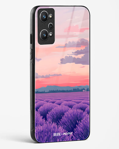 Lavender Fields Forever [BREATHE] Glass Case Phone Cover (Realme)