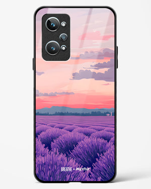 Lavender Fields Forever [BREATHE] Glass Case Phone Cover (Realme)