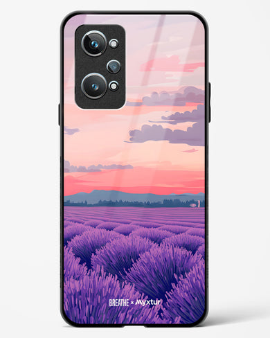 Lavender Fields Forever [BREATHE] Glass Case Phone Cover (Realme)