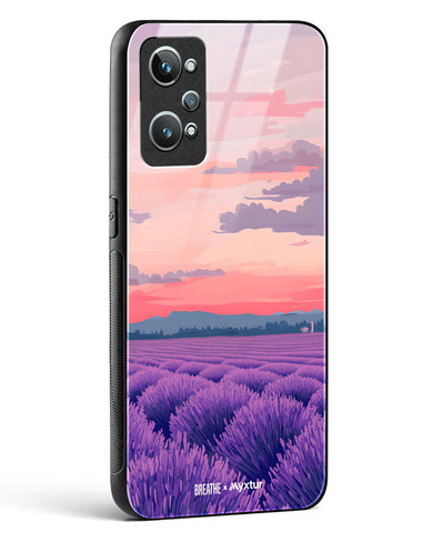 Lavender Fields Forever [BREATHE] Glass Case Phone Cover (Realme)