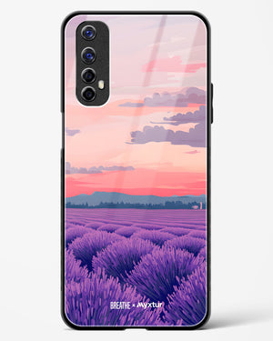 Lavender Fields Forever [BREATHE] Glass Case Phone Cover (Realme)