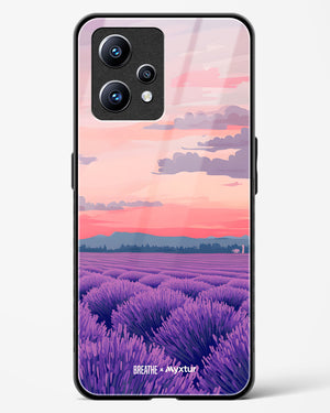 Lavender Fields Forever [BREATHE] Glass Case Phone Cover (Realme)
