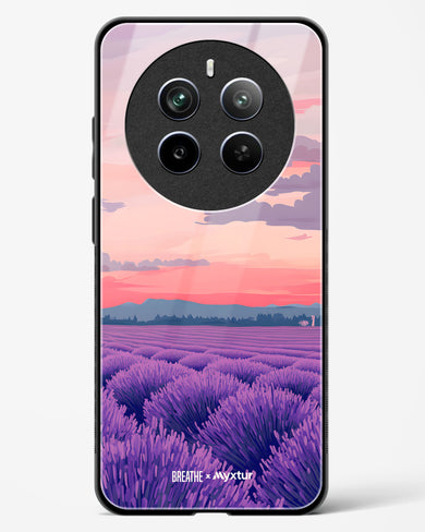 Lavender Fields Forever [BREATHE] Glass Case Phone Cover (Realme)
