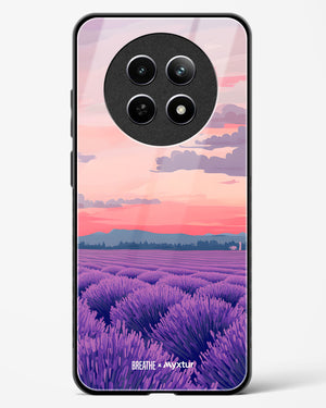 Lavender Fields Forever [BREATHE] Glass Case Phone Cover (Realme)