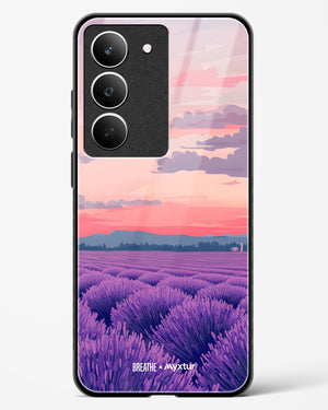 Lavender Fields Forever [BREATHE] Glass Case Phone Cover (Realme)