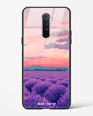 Lavender Fields Forever [BREATHE] Glass Case Phone Cover (Realme)