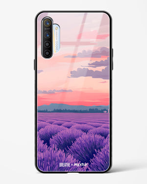 Lavender Fields Forever [BREATHE] Glass Case Phone Cover (Realme)
