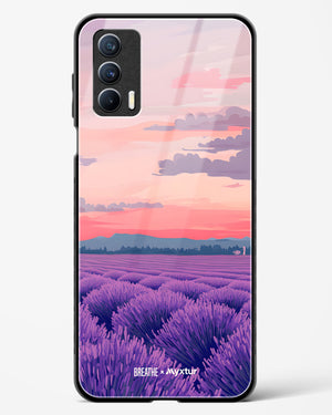 Lavender Fields Forever [BREATHE] Glass Case Phone Cover (Realme)